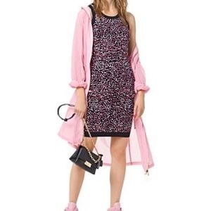 Michael Kors flower sequin knit dress